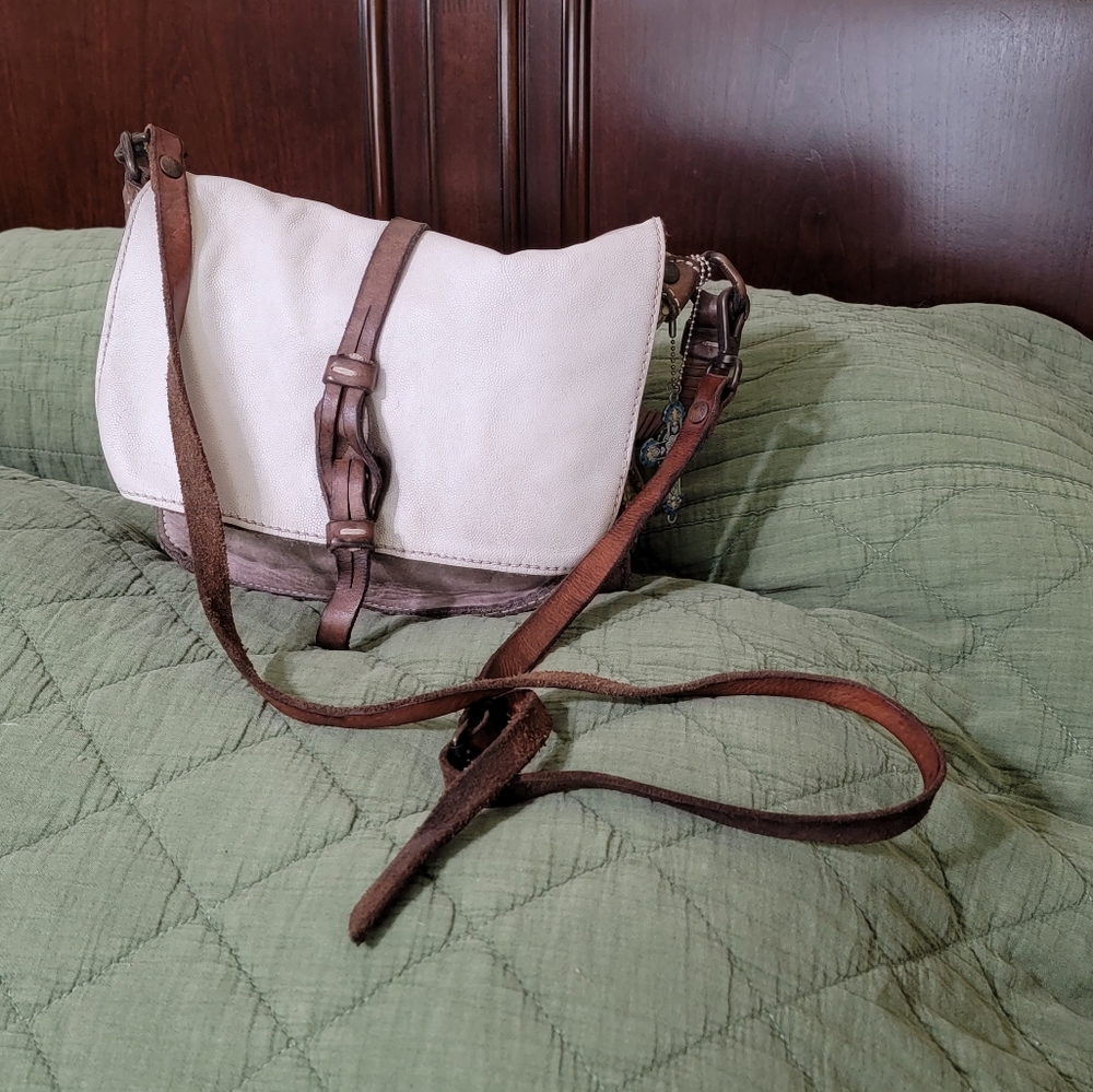 CATERINA LUCCHI GOLD crossbody small handbag